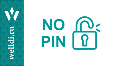  No pin